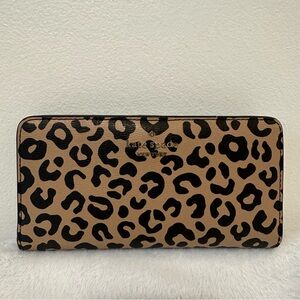 Kate Spade Brown and Black Wallet